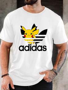Men's Pure Cotton Short Sleeve T-Shirt Casual Summer Crew Neck Regular Fit Breathable Basic Tee Comfortable Daily Wear Top - 白色 - 查看 8