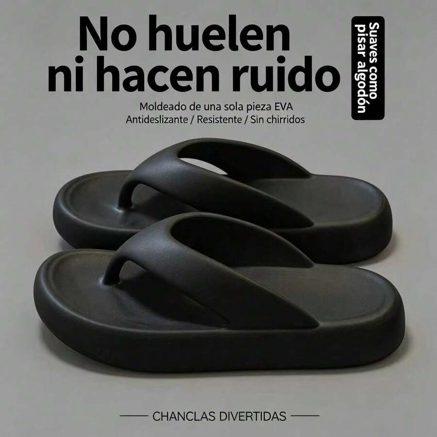 Women Flip-Flops - Black - View 1