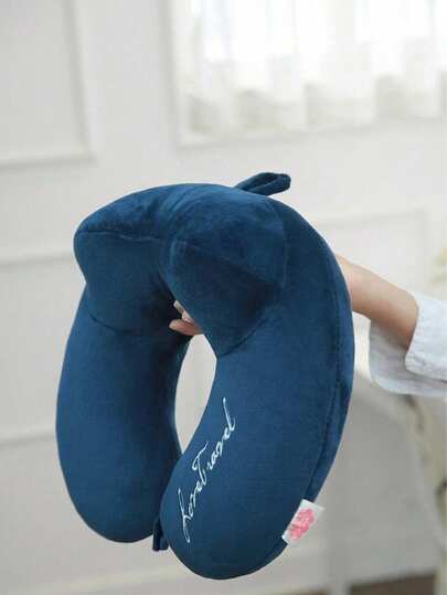 Memory Foam U Shaped Travel Neck Pillow, Soft Ergonomic Head Support Pillow For Airplane Flight, Car Driving, Office Nap & Daily Rest, For Women Men Coussin Voyage Coussin Travel Essentials Neck Pillow