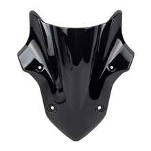 PowerMotor Motorcycle Front Spoiler Fairing Windscreen Windshield Wind Deflector Black Accessories For Kawasaki Z900 2017 2018 2019 ABS Plastic Supernaked Accessories - A - View 12