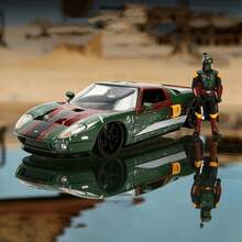 Simba 1:24 Scale Darth Vader Alloy Model Car, Includes Mandalorian Action Figure, High-End Metal Collectible Vehicle, Exquisite Display Piece, Ideal Birthday Gift For Fans - Multicolor - View 5