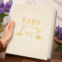 6 Inch 200 Pockets Large Capacity Slip-In Photo Album, Slip-In Storage, Preserve Family Travel Precious Memories - 1PC - View 8