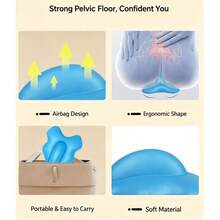 Kegel Trainer For Men PC Muscle Massage Leg Adductor Pelvic Floor Muscle Exercise Device - Blue - View 2
