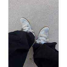 New 2026 Women's Casual Sneakers With Hidden Wedge, High-Top, Combined, Flat - 白色 - 查看 1