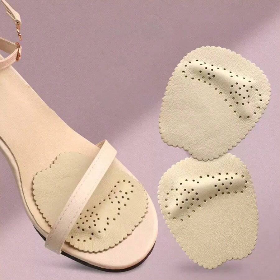 40pcs/High Heel Front Foot Pads - Anti-Chafing Foot Pads/Foot Protection Pads - Soft Shock-Absorbing, Sweat-Absorbent & Non-Slip, Suitable For Summer Sandals, Self-Adhesive Invisible Design, Applicable For Outdoor, Sports, Travel, Home, Office And Campus Scenarios; Combines Anti-Chafing, Shoe Lining Pad, Pain Relief And Foot Care Functions, Specially Designed For Women