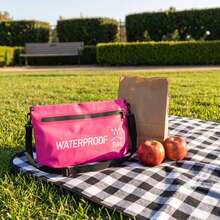Waterproof Outdoor Crossbody Bag With Adjustable Shoulder Strap, Zipper Travel Storage Pouch For Camping, Hiking, Fishing And Beach - Multicolor - View 12