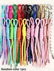 6/12/30/50/100pcs Handmade Women's Keychain Pendant Set, Colorful Fashion Nylon Rope Bag Charm Phone Chain Woven Knot Decoration - Multicolor - View 14