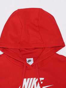 Nike/Authentic Women's Spring Logo Print Drawstring Hooded Sweatshirt DQ5776-657 - DQ5776-657 - View 3