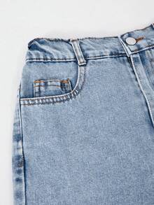 Women's Denim Shorts, Summer Fashion New Arrival - Blue - View 3