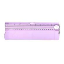 Compact Manual Paper Trimmer - 4-Color Mini Photo Cutter With Grid Pattern | Suitable For Scrapbooking And Crafts, Durable Plastic, Ideal For Lightweight Office Use, Available All Year Round - A - View 9