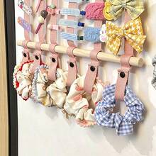 Children's Hair Clip Storage Wall Hanging Large Capacity Hair Accessories Display Rack Baby Hair Ties Hair Clips Claw Clips Wall Mount Holder - Multicolor - View 6