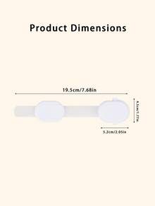 8/6/4/2pcs Baby Lock, Protective Drawer Lock, Baby Anti Pinch, Multifunctional Baby Anti Opening, Refrigerator Cabinet Door Lock, Cabinet Lock - Multicolor - View 6