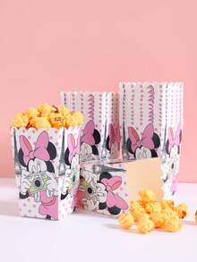 6pcs/12pcs/24pcs Anime Cartoon Theme Party Candy Boxes, Halloween Theme Party Gift Boxes, Candy & Cookie Boxes, Party Favor Bags, Party Gift Boxes, Suitable For Birthday Party, Candy & Popcorn Box Decoration, Applicable For Back To School Season Party, Essential Holiday Party Supplies - Multicolor - View 4