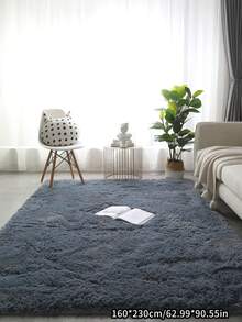 Living Room Rug Soft Fluffy Plush Carpet Bedroom Large Size Plush Rug Non-Slip High Pile Modern Indoor Carpet - Upgrade D35 Gray Long Hair - View 20