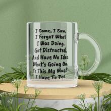 1pc Yes I Am A Witch Glass Mug - Clear Transparent Halloween Witch Hat Coffee Cup, Spooky Novelty Gift - Multicolor - View 8