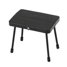 Heavy Duty Folding Fishing Stool, Plastic And Aluminum Alloy Material, Lightweight Durable Compact Design, Portable Chair For Camping Hiking Travel - Black - View 6