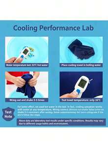 25*75(CM) Quick Cooling Sports Towel, Fast Evaporation Cooling Towel, Suitable For Gym, Running, Camping, Yoga, Soft Breathable Quick Cooling Towel, Suitable For Outdoor Exercise - Multicolor - View 4