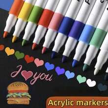 80 Colors Fluorescent Marker Set, Soft Water-Based Dual-Tip Markers, Suitable For Marking Notes, Numbers, Drawing, Notebooks, Diaries, Student Stationery, Learning Supplies - Multicolor - View 1