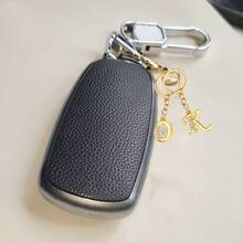 TRTY Fashion Crystal Letter Keychain Set, Rhinestone Alloy Key Ring, Universal Car Key Fob Pendant, Bag Charm, Versatile Key Ring Charm Love Gift - Letter Keychain - View 5