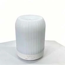 Aromatherapy Diffuser, Bedroom Essential Oil Diffuser, Quiet Home Humidifier, 250ml Aromatherapy Diffuser With 7 LED Color Options (Warm Light Optional), Built-In Auto Timer 1H/3H/6H, Auto Shut-Off Function, Suitable For Bedroom, Nursery, Hotel And Plants - White - View 15