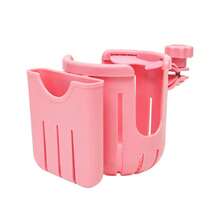 Electric Scooter Water Cup Holder 2-In-1 Phone Storage Rack, Universal Handlebar Beverage Milk Tea Cup Holder, Stable Anti-Tip Quick Installation, Space-Saving, For Delivery Commute Travel, Holds Water Cup And Phone, Riding Accessories, Bracket Accessories - Multicolor - View 7