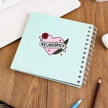 1PC 3Inches Neurospicy Sticker Adhd Autistic Neurodivergent Affirmation Decal Cute Funny Mental Health Pride Gift For Kindle Planner E‑Reader Laptop Notebooks Cups Journals Lockers Students Teachers Office Workers Creatives - Multicolor - View 5