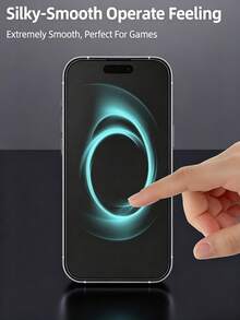 2 miếng dán màn hình gốm mờ, phim mềm, chống nhìn trộm, bề mặt mờ, chống rơi và chống trầy xước, không dễ nứt, bảo vệ toàn màn hình điện thoại, chống va đập từ bên ngoài, tương thích với ốp lưng, tương thích với iPhone Ultra/18 Pro Max/18 Pro/18/17e/17 Pro Max/17 Pro/17 Air/17/16 Pro Max/16 Pro/16 Plus/16/15 Pro Max/15/14/13/12 và các mẫu khác. - màu đen - Xem 3