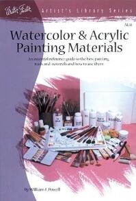 Watercolor & Acrylic Painting Materials (AL18) (Paperback) By William F - Single Book - View 1