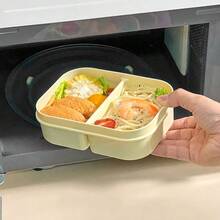Bento Box Adult, Compartment Food Container, Microwavable Lunch Containers, PP Meal Prep Containers With Dividers, Leakproof Student Lunch Box With Lid, Divided Food Storage Containers, Adult Lunchable Snack Containers, Travel Food Containers - Multicolor - View 8