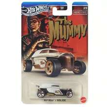 1:64 Diecast Model Car, Mattel Hot Wheels GDG83 Universal Monsters Series,  , Cockney Cab II, Rip Rod, Mummy, Wolf Man, Chevy Panel, Dracula, Collectible Gift Toy - Multicolor - View 8