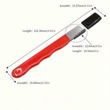 1pc Red Ceramic Knife Sharpener, Professional Grade Sharpening Stone, Suitable For Knives, Garden Shears, Scissors, Diamond Coated, Durable And Wear-Resistant Kitchen Tool - A - View 9