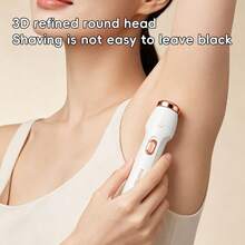 Rechargeable Lady Shaver Hair Remover Women Razor Cordless Facial Hair Remover Machine Bikini Trimmer Leg Electric Razor - Multicolor - View 4