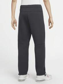 Nike Authentic Tech Men's Minimalist Lace-Up Knit Straight Leg Sports Pants HJ6534-060 - HJ6534-060 - View 2