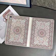 1pc Floral Pattern Tablet Protective Case With Pen Slot Compatible With IPad Air 4/5/10th Gen Smart Protective Case, Air 13(M3 2025), Air 11(M3 2025), 11(A16 2025), Compatible With OPPO Pad, MatePad, Pad, Honor Pad, Pad - Multicolor - View 3
