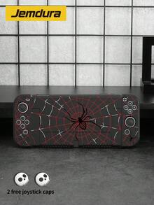 Jemdura, Switch2 (2025) Game Console Accessories, 1pc Spider Pattern Switch Protective Case, Free Skull Joystick Cap, Suitable For Switch2/Switch Game Console Accessories, Full Set, Storage Bag, Card Slot Dock, Switch Protective Case, Best Gift Compatible With Switch Players - Multicolor - View 13