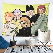 1pc Ranfren Poster Tapestry – A Stylish, Lightweight Polyester Tapestry Suitable For Wall Decor In Bedrooms Or Living Rooms. A Versatile Choice For Indoor And Outdoor Decoration-Perfect For Birthdays And Holidays-Made From Durable Polyester Fabric. - Multicolor - View 3