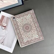 1pc Floral Pattern Tablet Protective Case With Pen Slot Compatible With IPad Air 4/5/10th Gen Smart Protective Case, Air 13(M3 2025), Air 11(M3 2025), 11(A16 2025), Compatible With OPPO Pad, MatePad, Pad, Honor Pad, Pad - Multicolor - View 7