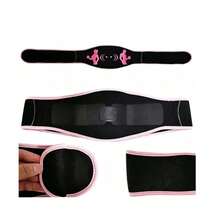 AXH. Sabuk Latihan Otot Perut - Sabuk Stimulator Otot Perut Isi Ulang USB, Sabuk Pembentuk Otot, Pelatih Otot Unisex, Alat Pijat Latihan Perut - Hitam - Hitam - View 8