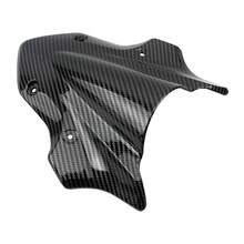 PowerMotor Motorcycle Front Spoiler Fairing Windscreen Windshield Wind Deflector Black Accessories For Kawasaki Z900 2017 2018 2019 ABS Plastic Supernaked Accessories - A - View 10