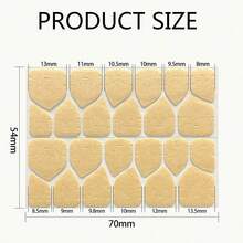 Odorless Waterproof Transparent Strong Adhesive Breathable Nail Stickers, Premium Material, Suitable For Gel Nails, Women's Nail Care Product - Multicolor - View 4