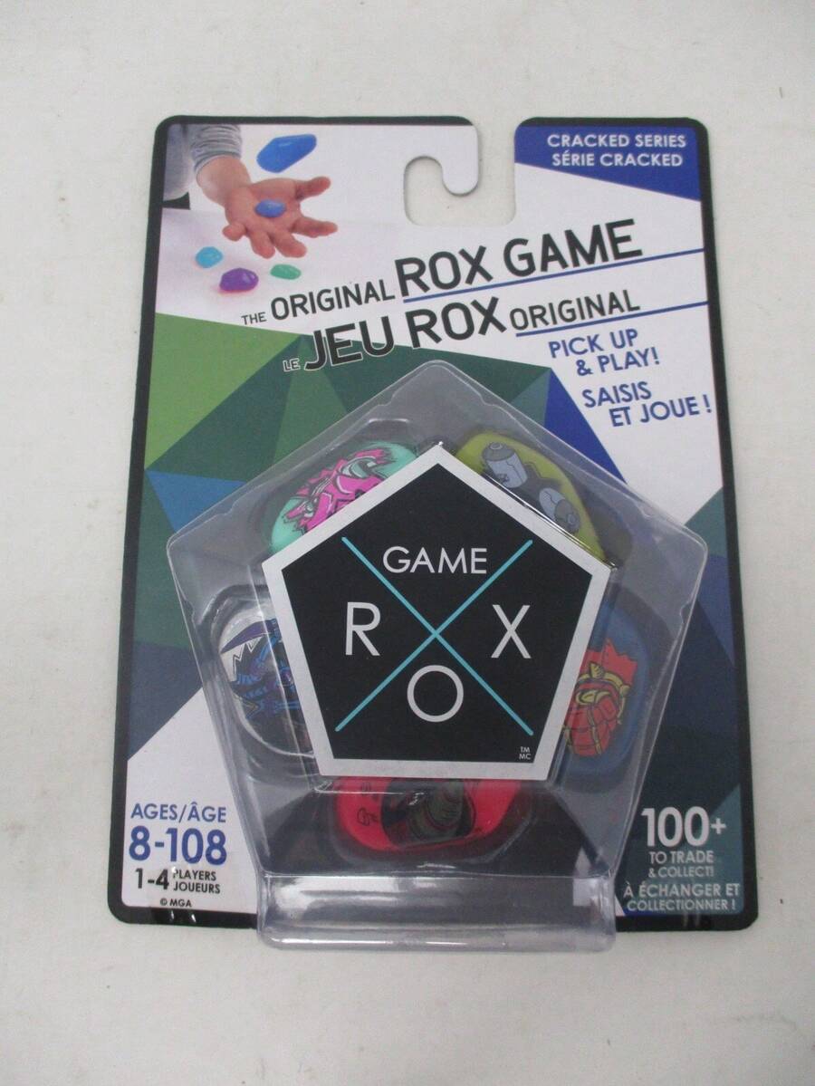 MGA Entertainment ROX Cracked Series 5-Pack Collectible Gamerox Set ...
