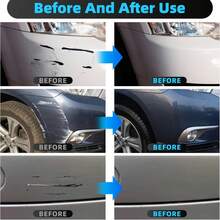 6/12PCS Ultra-Fine Nano Vehicle Scratch Repair Cloth, Efficiently And Safely Removes Surface Scratches, Suitable For Cars, Motorcycles, Trucks, RVs, Convenient Car Body Repair And Maintenance Accessory - Car Scratch Repair Cloth - View 8