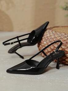 Women Pumps - Black - View 7