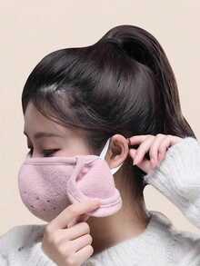 1PC Winter Windproof, Cold Proof, Warm Mask, Anti Freezing Ear Protection, Breathable Men's And Women's Earmuffs, Thickened Outdoor Cycling Mask - A - View 5