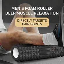 Multi-Textural Foam Wool, The Convex Protrusions Provide Deep Fascial Relaxation And Relieve Muscle Pain, And The Roller Is Portable And Fatwa For Storage.Note: Colors Are Sent Randomly. - Multicolor - View 6