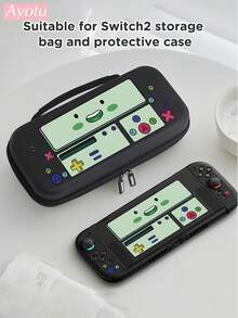 Ayotu Suitable For 2025 New Switch2 Game Console Pattern Game Console Shell And Accessories, Set Includes Protective Case, Storage Bag, Joy-Con Controller Protective Cover And Other Various Style Accessories, Ideal Gift Choice For Back To School - View 2