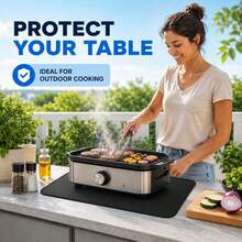 Heat Resistant BBQ Mat, Waterproof BBQ Mat, For Tabletop And Countertop Protection - Multicolor - View 2