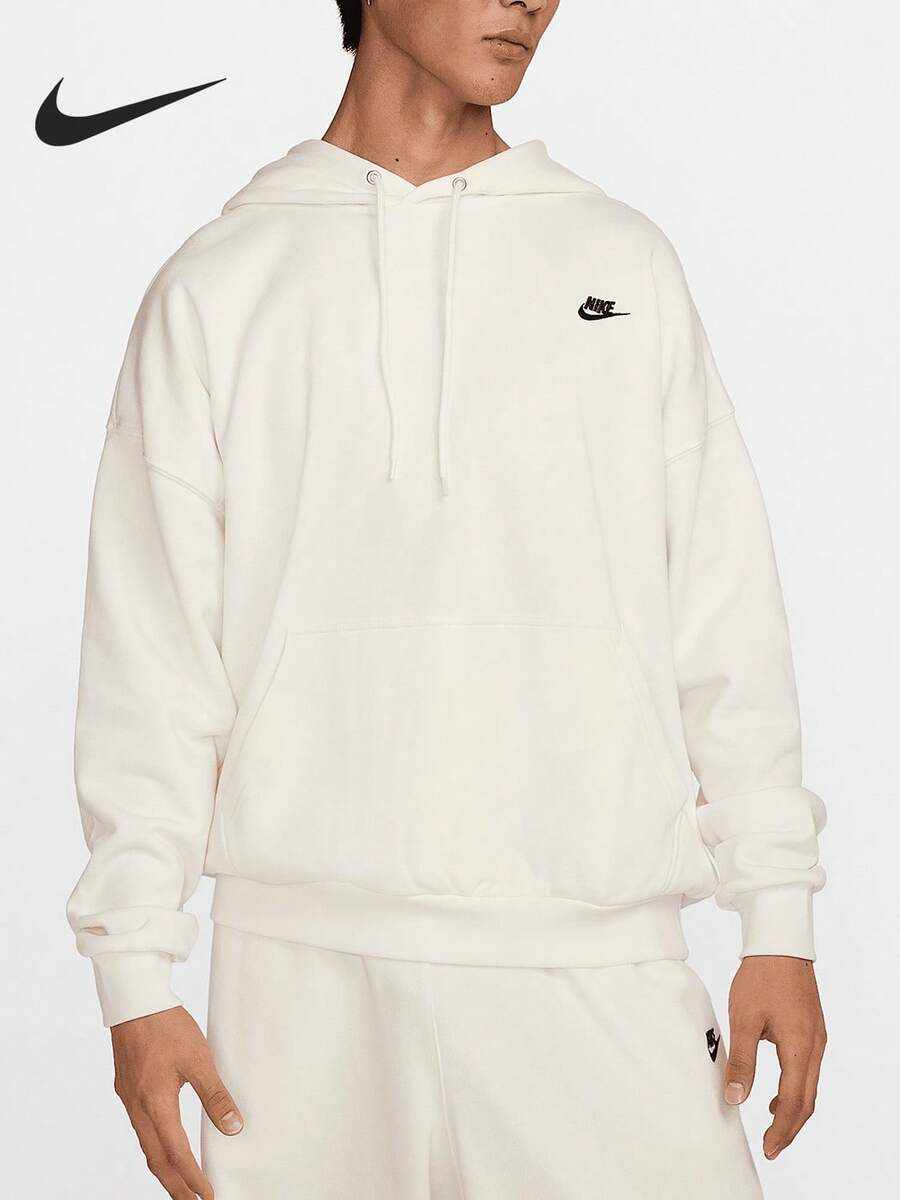 Nike Authentic 2025 Kaos Hoodie Rajut Longgar Minimalis Pria HJ1817-133 - HJ1817-133 - View 1