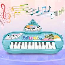 Đồ chơi đàn piano điện tử mini cho trẻ em, bàn phím âm nhạc di động, giáo dục sớm, nhiều mẫu thiết kế (không kèm pin), quà tặng hoàn hảo cho Lễ Tạ ơn, Giáng sinh, Năm mới, Sinh nhật, Halloween, Lễ Phục sinh, du lịch ngày lễ - Nhiều màu - Xem 8