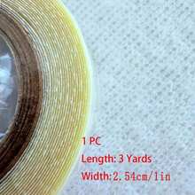 Super Strong Hair Fixing System Double Sided Tape, Used For Hair Extensions, Wigs, Hair Pieces, White Powerful Adhesive Tape - View 5